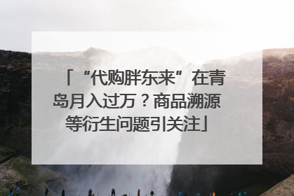 “代购胖东来”在青岛月入过万？商品溯源等衍生问题引关注