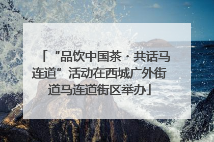 “品饮中国茶・共话马连道”活动在西城广外街道马连道街区举办