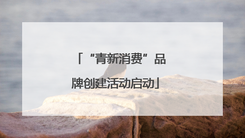 “青新消费”品牌创建活动启动