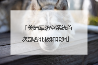 美陆军防空系统首次部署北极和非洲