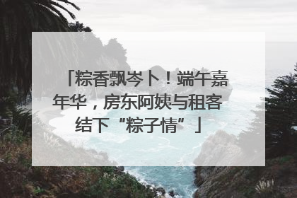 粽香飘岑卜！端午嘉年华，房东阿姨与租客结下“粽子情”