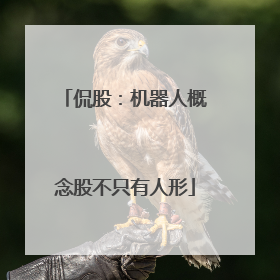 侃股：机器人概念股不只有人形