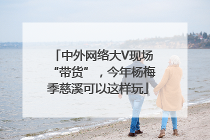 中外网络大V现场“带货”，今年杨梅季慈溪可以这样玩