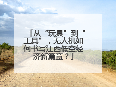 从“玩具”到“工具”，无人机如何书写江西低空经济新篇章？