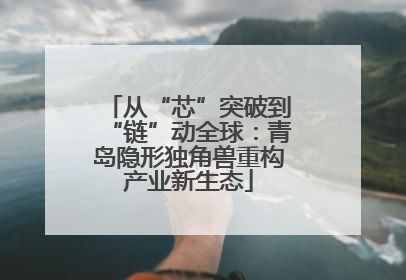 从“芯”突破到“链”动全球：青岛隐形独角兽重构产业新生态