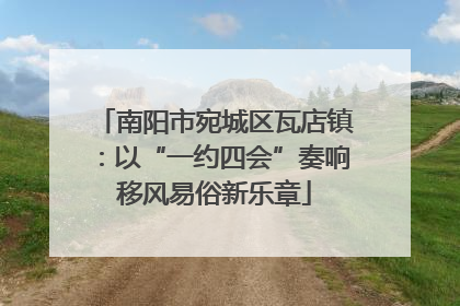 南阳市宛城区瓦店镇：以“一约四会”奏响移风易俗新乐章