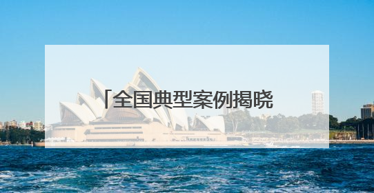 全国典型案例揭晓！平谷一例上榜