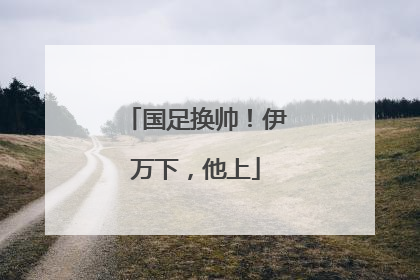 国足换帅！伊万下，他上
