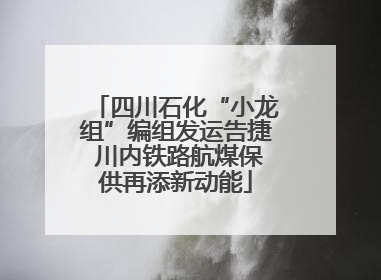 四川石化“小龙组”编组发运告捷 川内铁路航煤保供再添新动能