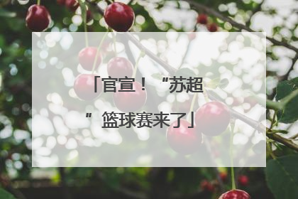 官宣！“苏超”篮球赛来了