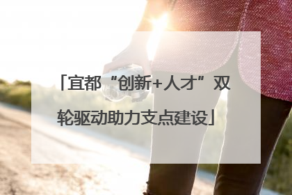 宜都“创新+人才”双轮驱动助力支点建设