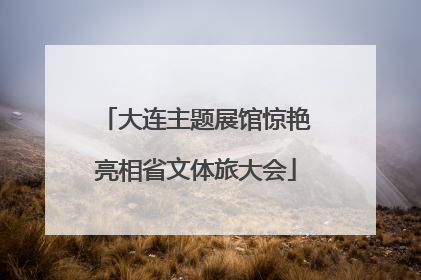 大连主题展馆惊艳亮相省文体旅大会