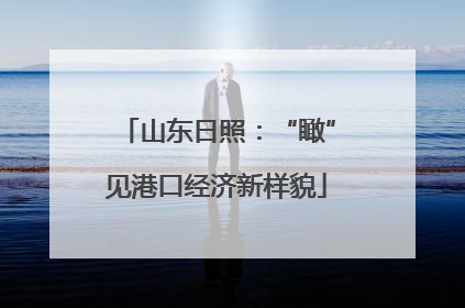 山东日照：“瞰”见港口经济新样貌