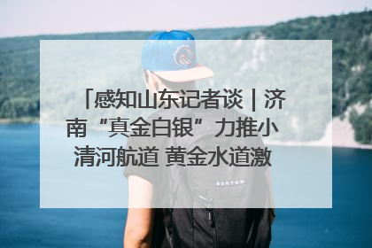 感知山东记者谈｜济南“真金白银”力推小清河航道 黄金水道激活区域经济新动能