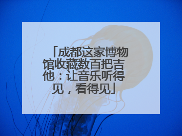 成都这家博物馆收藏数百把吉他：让音乐听得见，看得见