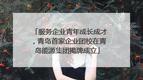 服务企业青年成长成才，青岛首家企业团校在青岛能源集团揭牌成立