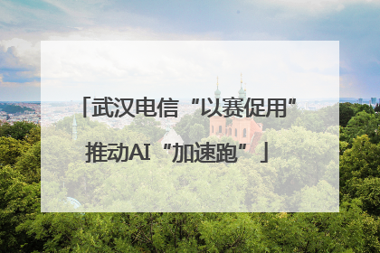 武汉电信“以赛促用”推动AI“加速跑”