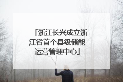 浙江长兴成立浙江省首个县级储能运营管理中心