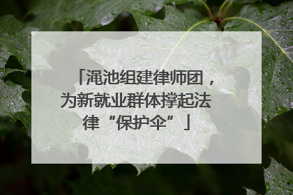 渑池组建律师团，为新就业群体撑起法律“保护伞”
