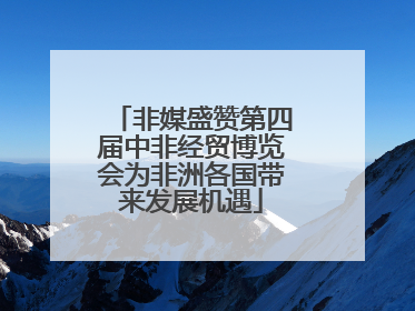 非媒盛赞第四届中非经贸博览会为非洲各国带来发展机遇