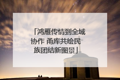 鸿雁传情到全域协作 甬库共绘民族团结新图景