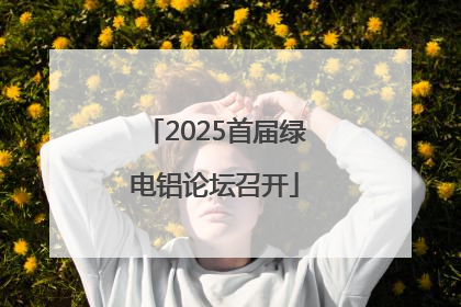 2025首届绿电铝论坛召开